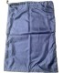 Linen Bag With Drawstring and Toggle: Navy Blue