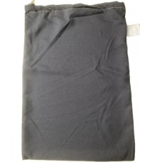 Linen Bag With Drawstring and Toggle: Dark Blue