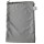 Linen Bag With Drawstring and Toggle: Light Grey
